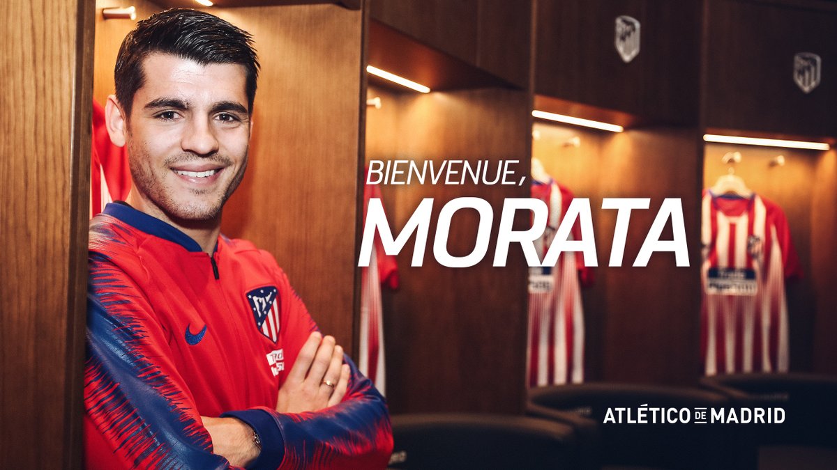 رسميًّا: موراتا لاعبًا لأتلتيكو مدريد قادمًا من تشيلسي إعارةً
