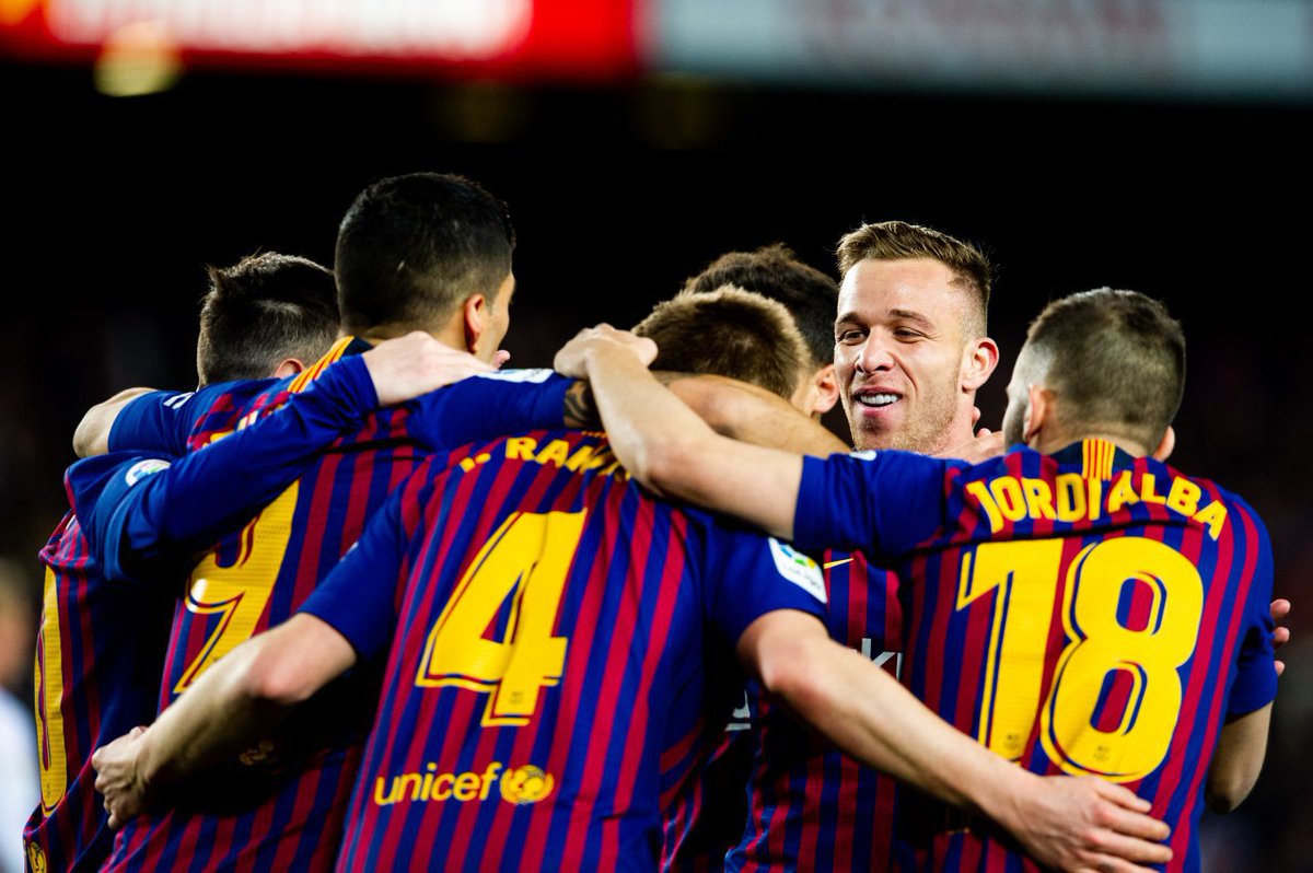 برشلونة يكتسح إشبيلية ويبلغ نصف نهائي كأس ملك إسبانيا