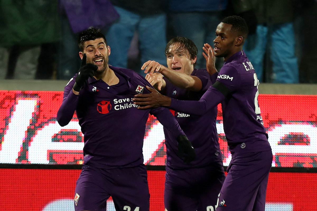 فيورنتينا يذل روما ويبلغ نصف نهائي كأس إيطاليا