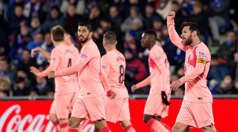 برشلونة يتغلب على خيتافي في الدوري الإسباني