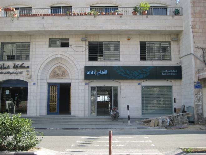 سطو مسلح على البنك الأهلي في بيت ساحور