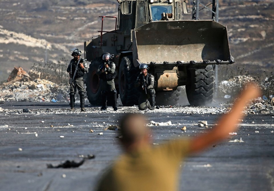 مواجهات بين الطلبة وقوات الاحتلال شرق بيت لحم