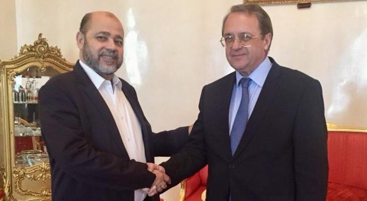وفد من حماس يلتقي نائب وزير الخارجية الروسي