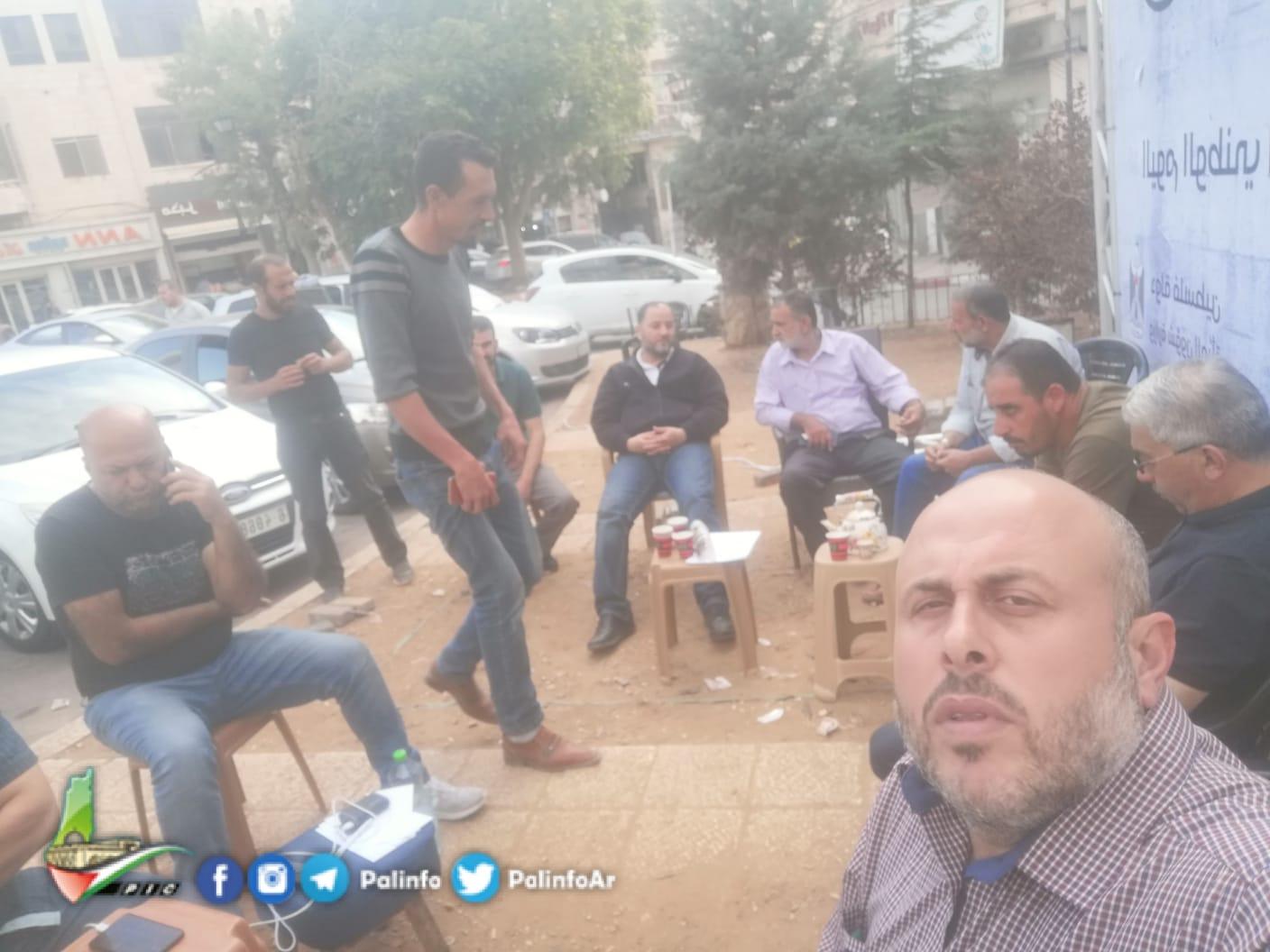 اعتصام المحررين المقطوعة رواتبهم برام الله
