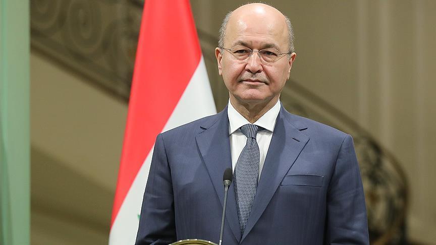 الرئيس العراقي يدعم إجراء انتخابات مبكرة ‎