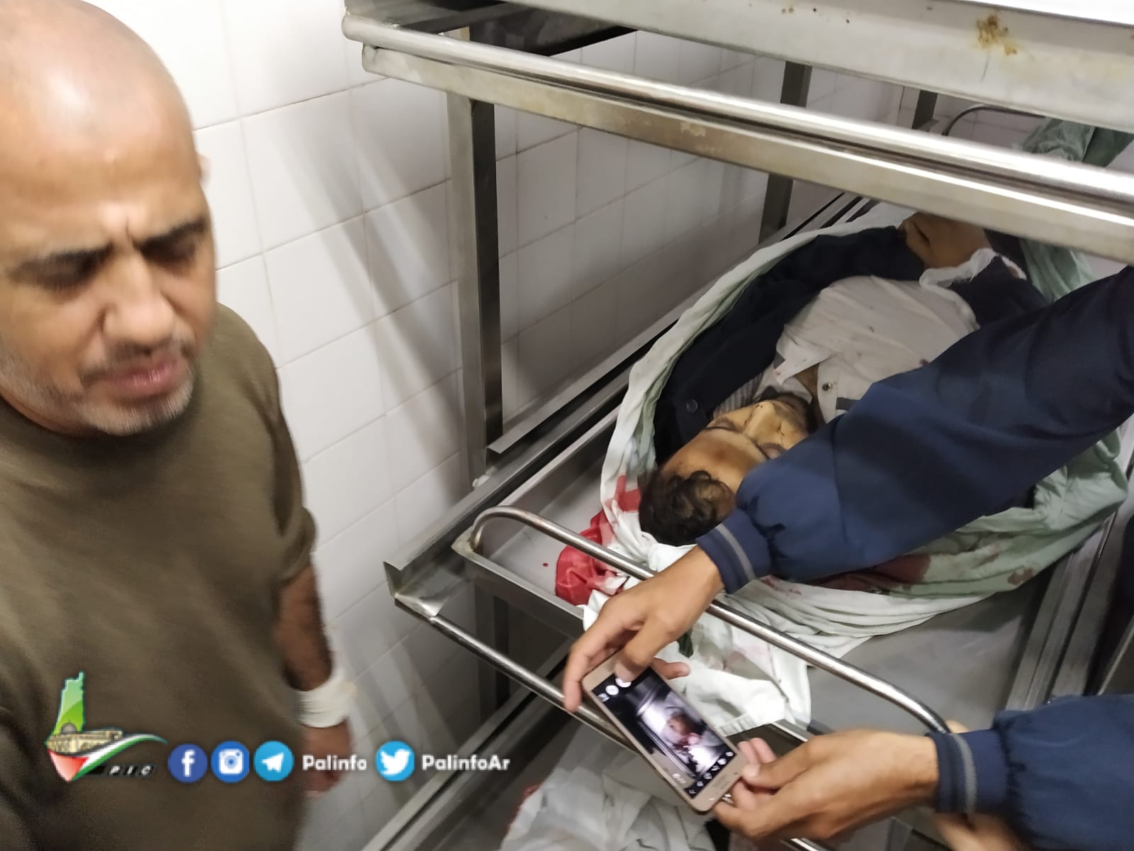 وداع الشهيدين محمد شراب وهيثم البكري في خانيونس