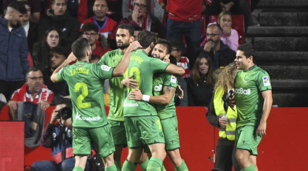 سوسييداد يتغلب على غرناطة ويحرمه من اعتلاء صدارة الليغا