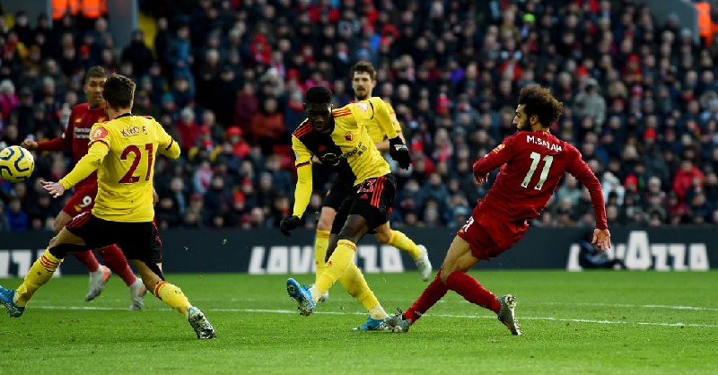 ليفربول ينتصر على واتفورد بثنائية محمد صلاح