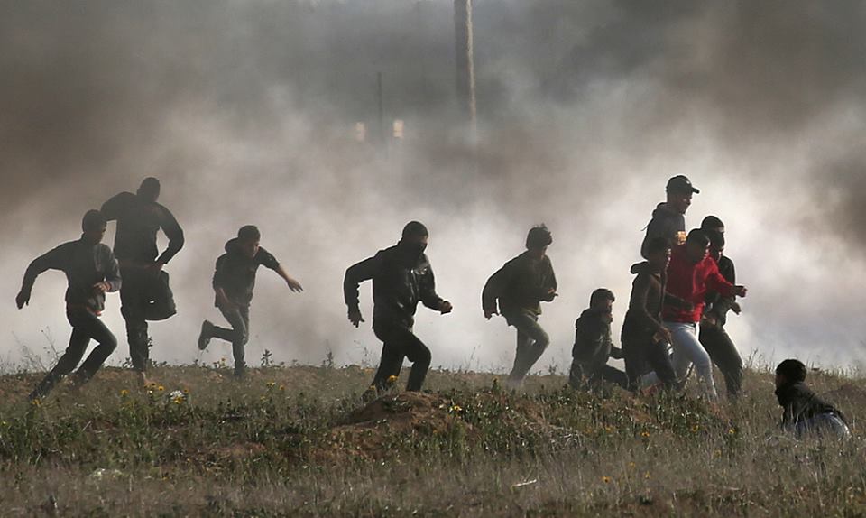 32 إصابة بقمع الاحتلال المشاركين بجمعة أسرانا ليسو وحدهم