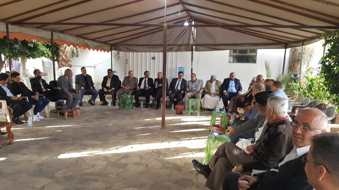 مكتب حماس بصنعاء يقيم خيمة عزاء في رحيل د. محمد صيام