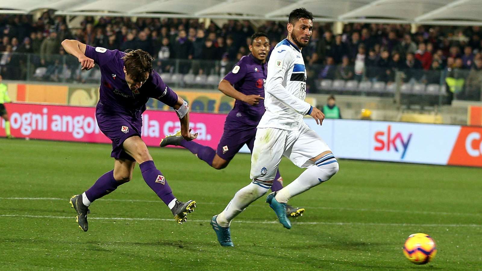 كأس إيطاليا .. تعادل مثير بين أتالانتا وفيورنتينا