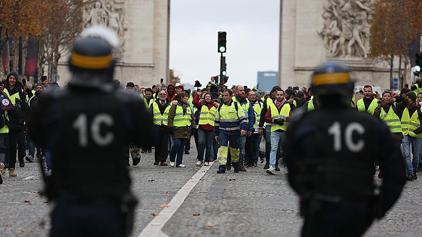 البرلمان الفرنسي يقر قانونا لمعاقبة المخربين خلال المظاهرات