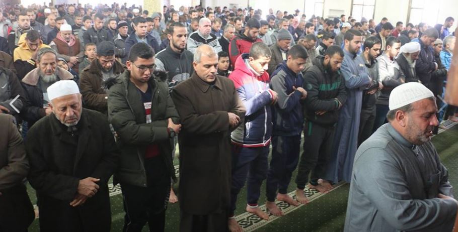 صلاة الغائب على ضحايا مجزرة نيوزيلاندا في مساجد فلسطين