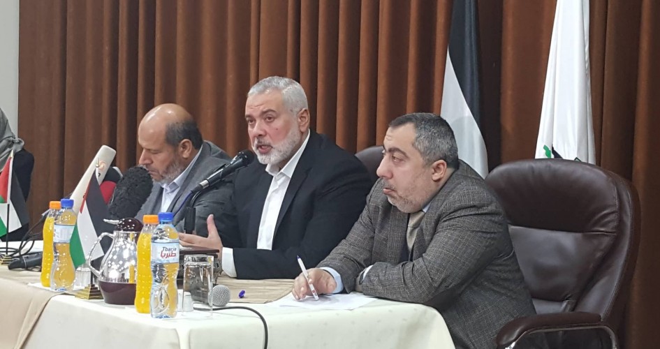 هنية: علاقة حماس مع مصر دخلت مرحلة الحوار الاستراتيجي