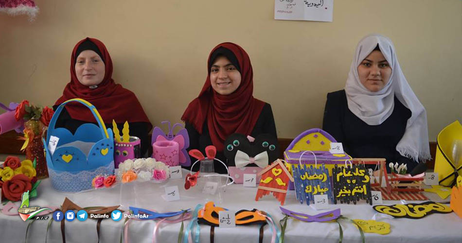الريادة ألوان .. مشروع طلابي بغزة يدعم العمل والتسويق