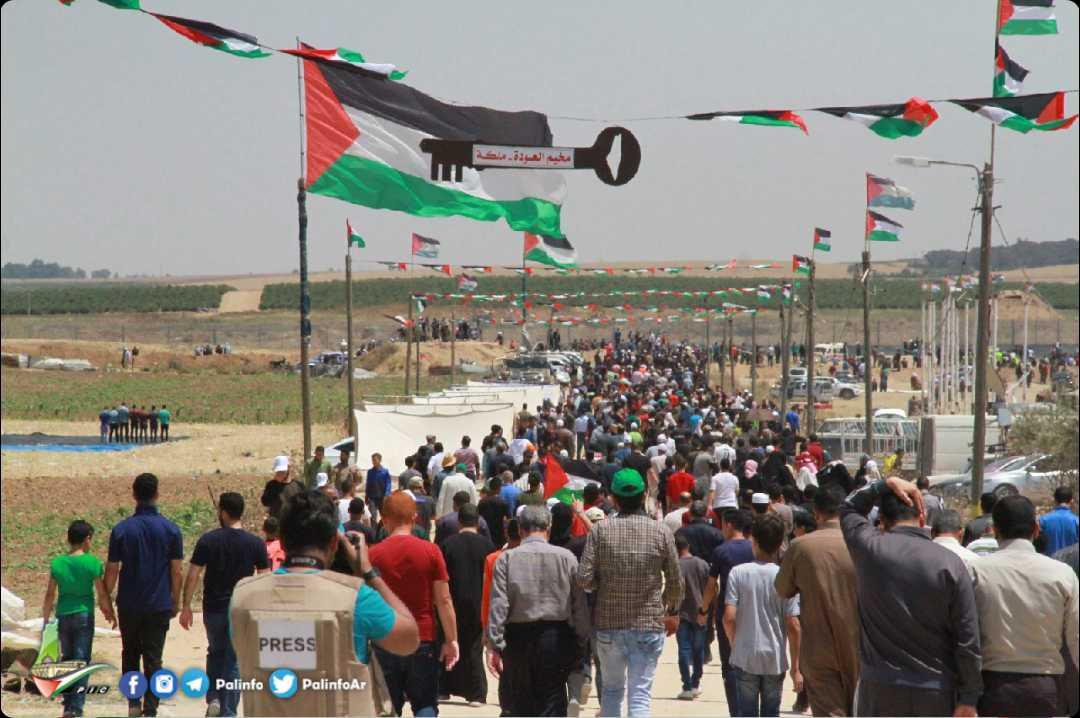 الشعب الفلسطيني يحيي ذكرى النكبة في مناطق التواجد كافة