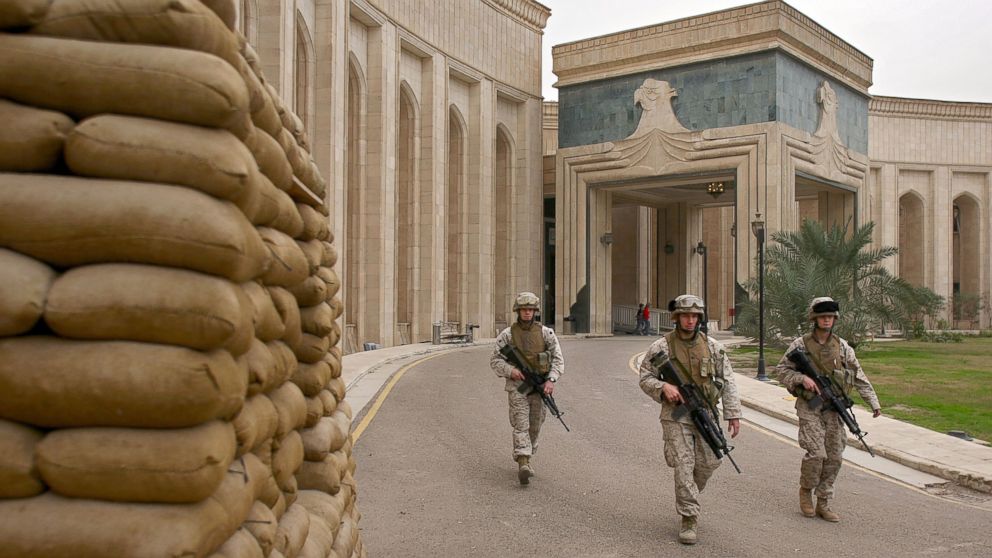 السفارة الأميركية في بغداد تتعرض لهجوم