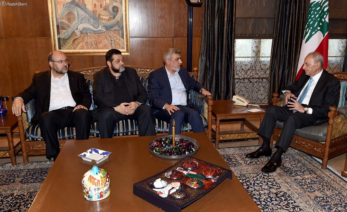 ​حماس تلتقي الحريري وبري في بيروت