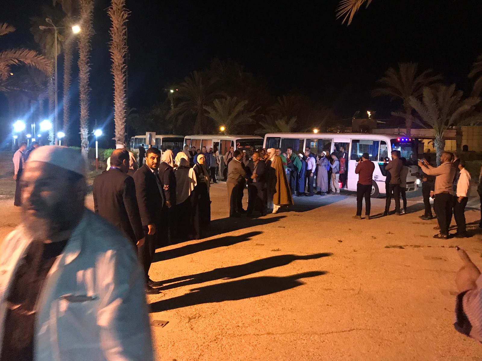 قافلة أميال من الابتسامات تشارك في مسيرات العودة شرقي غزة