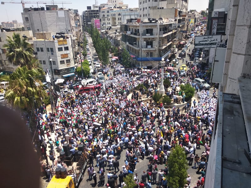 فلسطين تنتفض رفضًا لـورشة البحرين