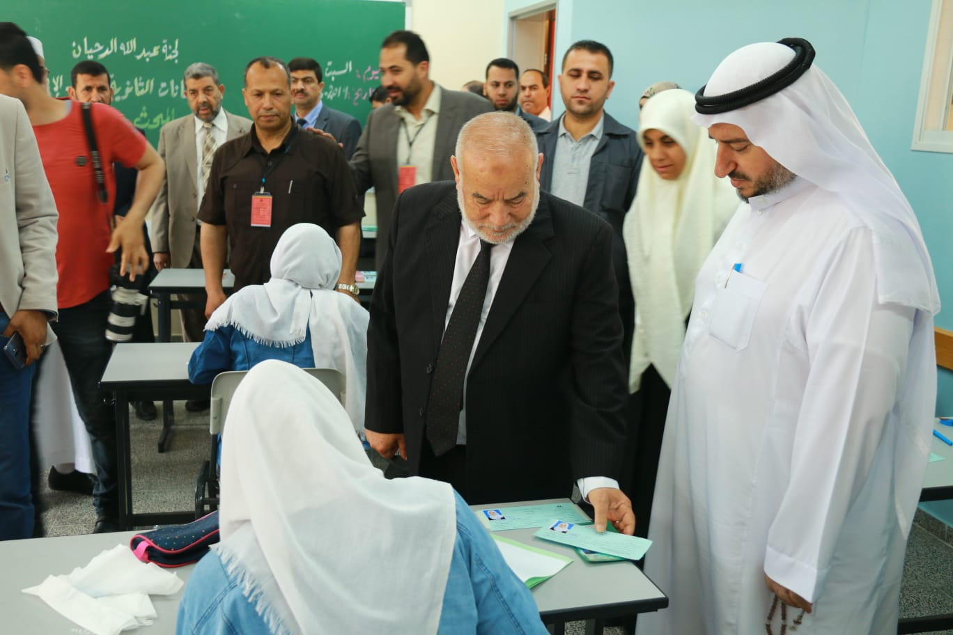 وفد برلماني برئاسة بحر يتفقد لجان امتحانات الثانوية العامة