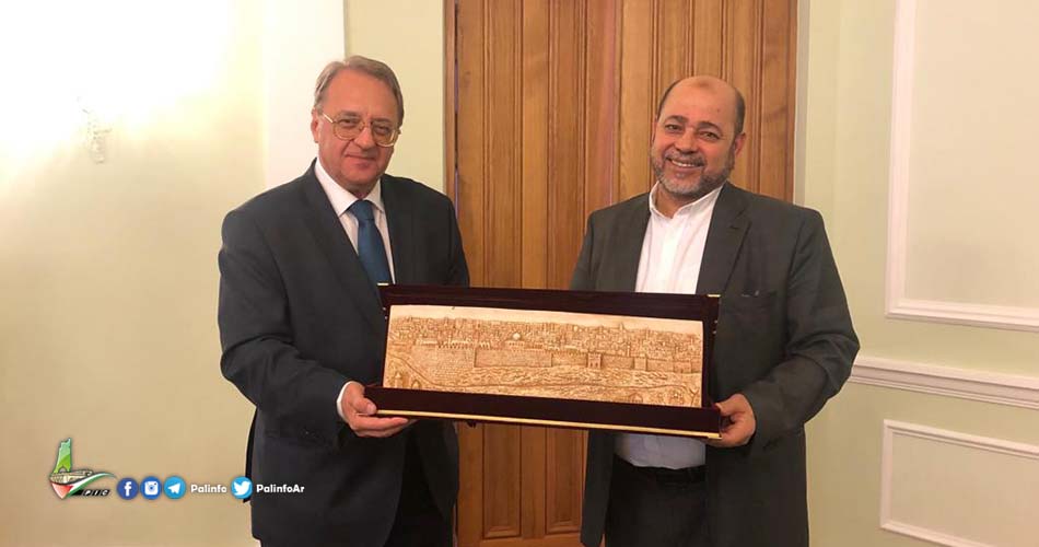 أبو مرزوق للمركز: بحثنا في روسيا إنهاء التفرد الأمريكي بالقضية
