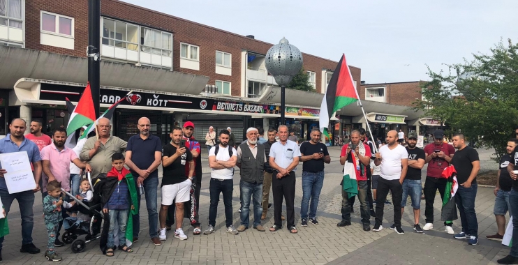 اعتصام في السويد تضامنًا مع فلسطينيي لبنان