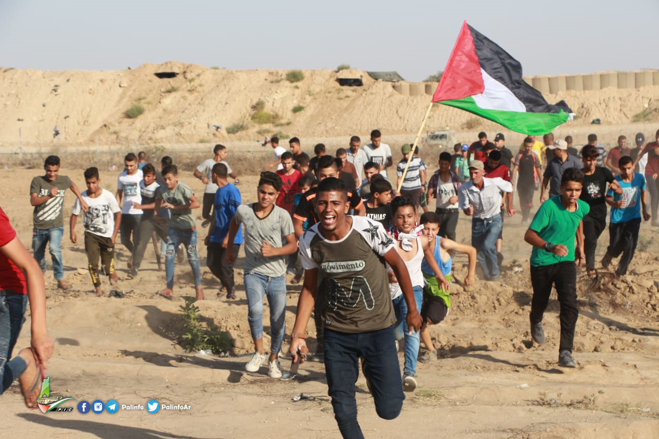 إصابات بقمع الاحتلال المشاركين في جمعة الوفاء للشهداء بغزة