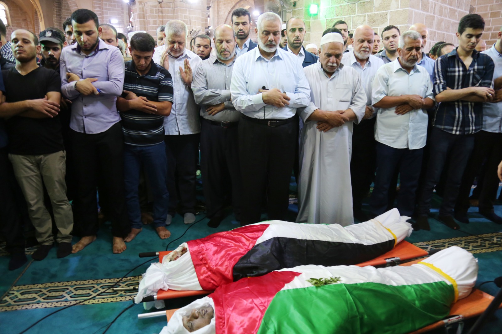 تشييع شهداء الشرطة في غزة
