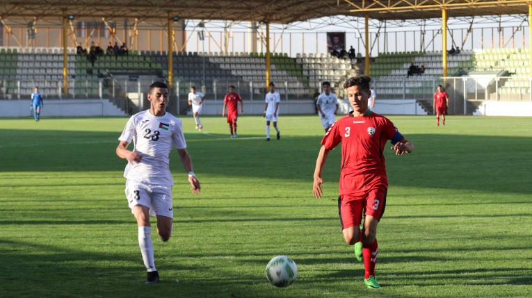 تصفيات كأس آسيا للناشئين تحت 16 عامًا: تعادل فلسطين مع أفغانستان