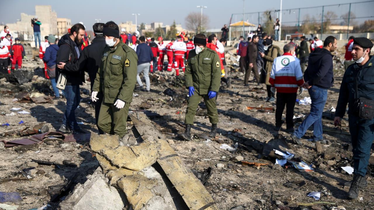 إيران تعترف بإسقاط الطائرة الأوكرانية بسبب خطأ بشري