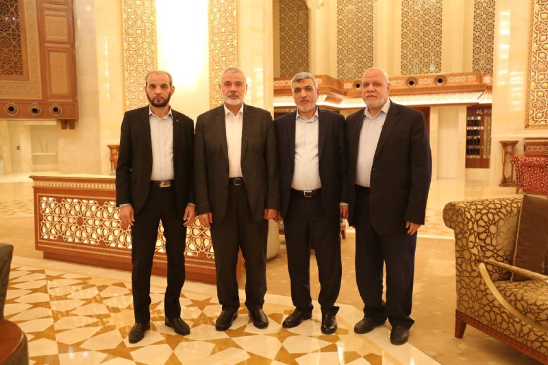وفد من حماس برئاسة هنية يصل مسقط للتعزية بوفاة السلطان قابوس