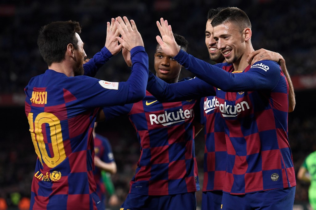 برشلونة يهزم ليغانيس بخماسية ويبلغ ربع نهائي كأس ملك إسبانيا