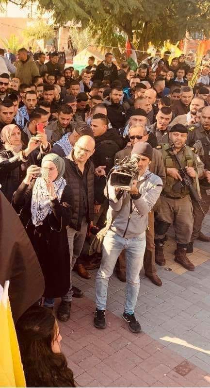 استنكار مشاركة صحفي إسرائيلي بتغطية مهرجان انطلاقة فتح بجنين