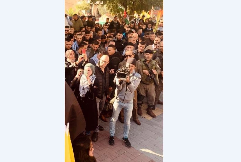 استياء شديد بجنين بعد مشاركة صحفي إسرائيلي بتغطية مهرجان فتح