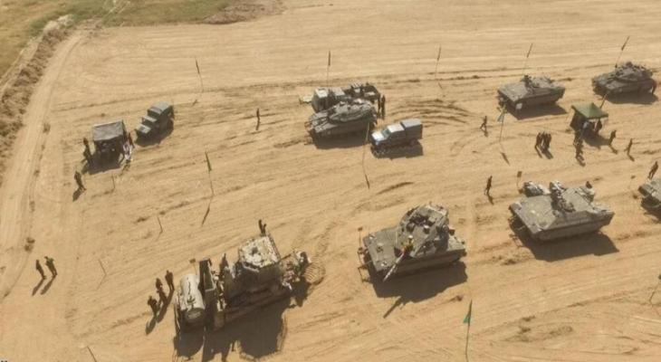 جيش الاحتلال يشق طرقا عسكرية لحدود قطاع غزة