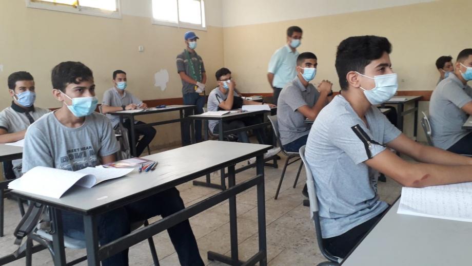 التعليم: إجراءات مشددة داخل مدارس المناطق الحمراء بغزة