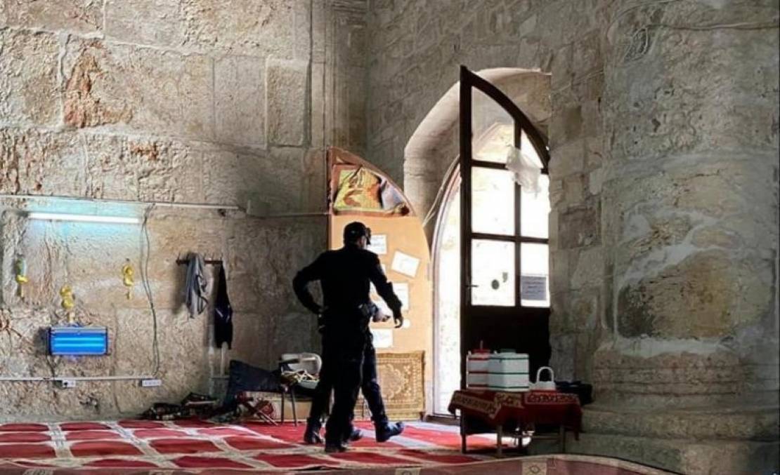 أوقاف القدس: ما جرى في مصلى الرحمة يعبر عن حقد الاحتلال