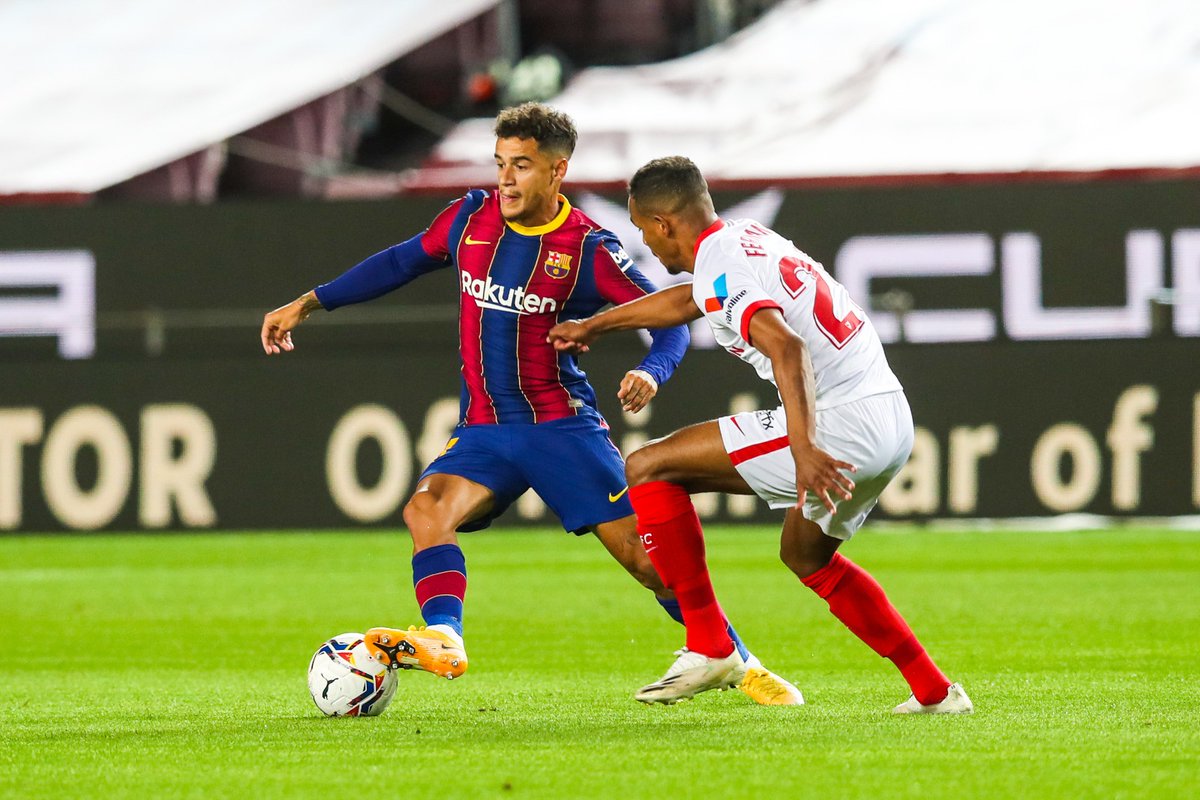 الدوري الإسباني .. برشلونة يتعادل مع إشبيلية