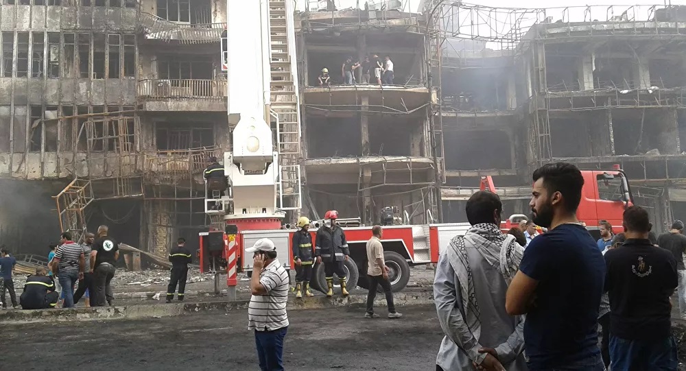 جريح إثر تفجير قرب مقر الخطوط الجوية الإماراتية وسط بغداد