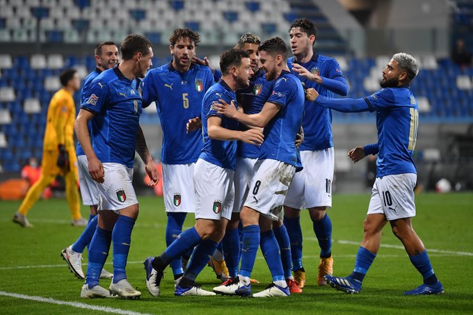 إيطاليا تهزم بولندا وتقترب من بلوغ نصف نهائي دوري الأمم الأوروبية