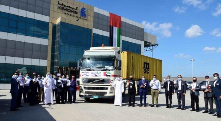 ميناء في دبي يستقبل أول حاوية بضائع من إسرائيل