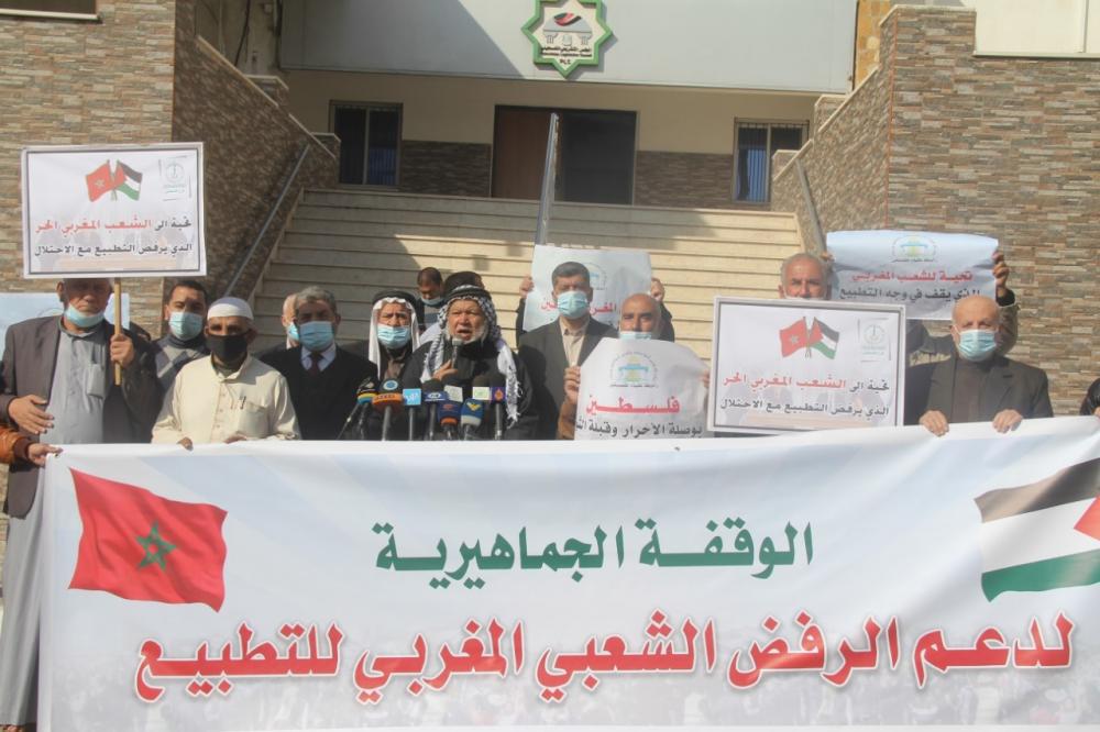 علماء فلسطين تدعو المغرب للتراجع عن اتفاق التطبيع