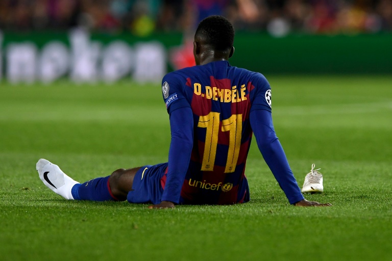 إصابة ديمبيلي تبعده عن الملاعب 6 أشهر وعن كأس أوروبا 2020