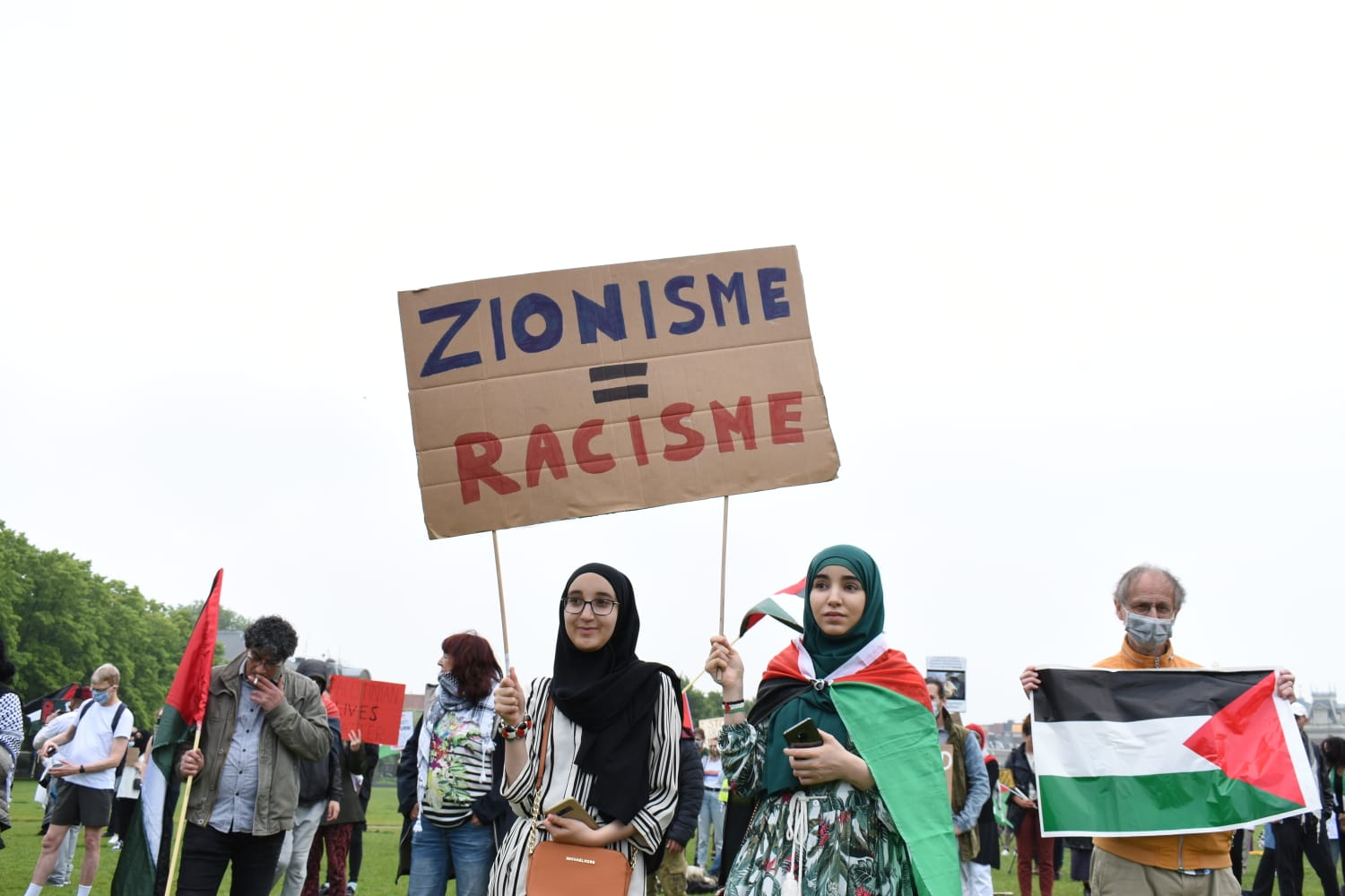 تظاهرة داعمة لفلسطين ورافضة لقرار الضم الإسرائيلي في أمستردام