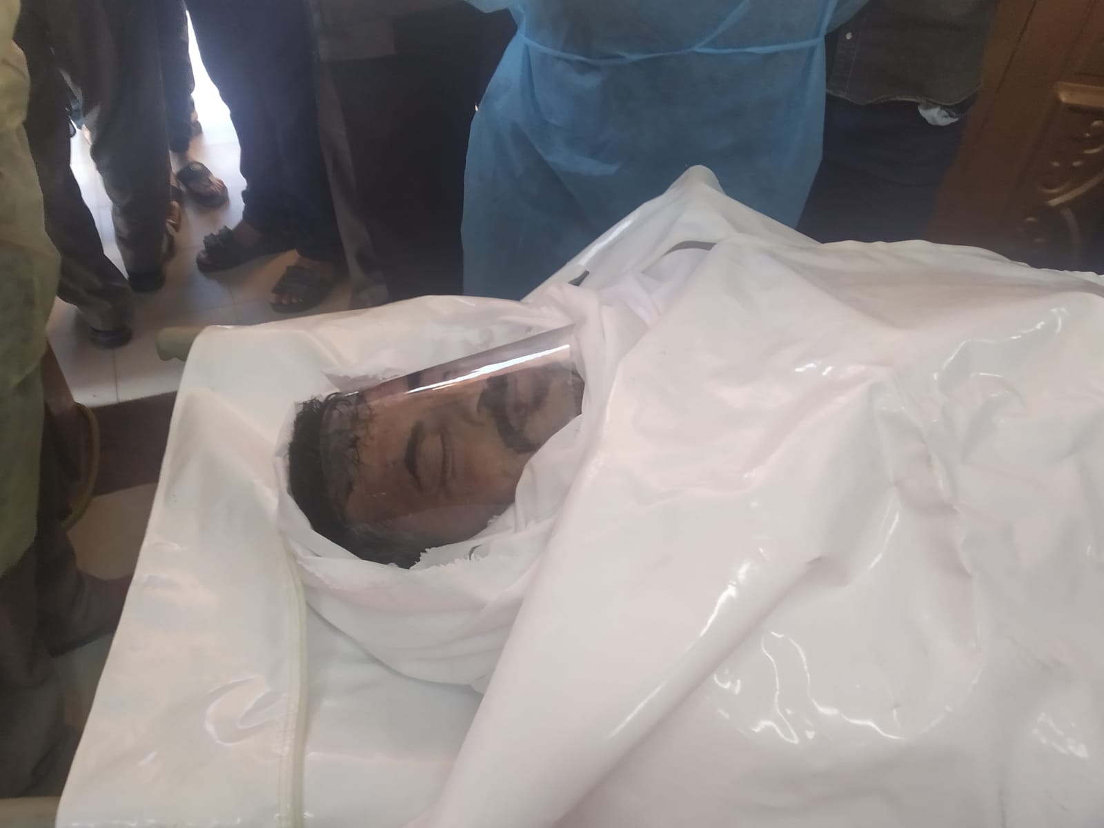 وداع الشهيد رامي الغلبان في خانيونس