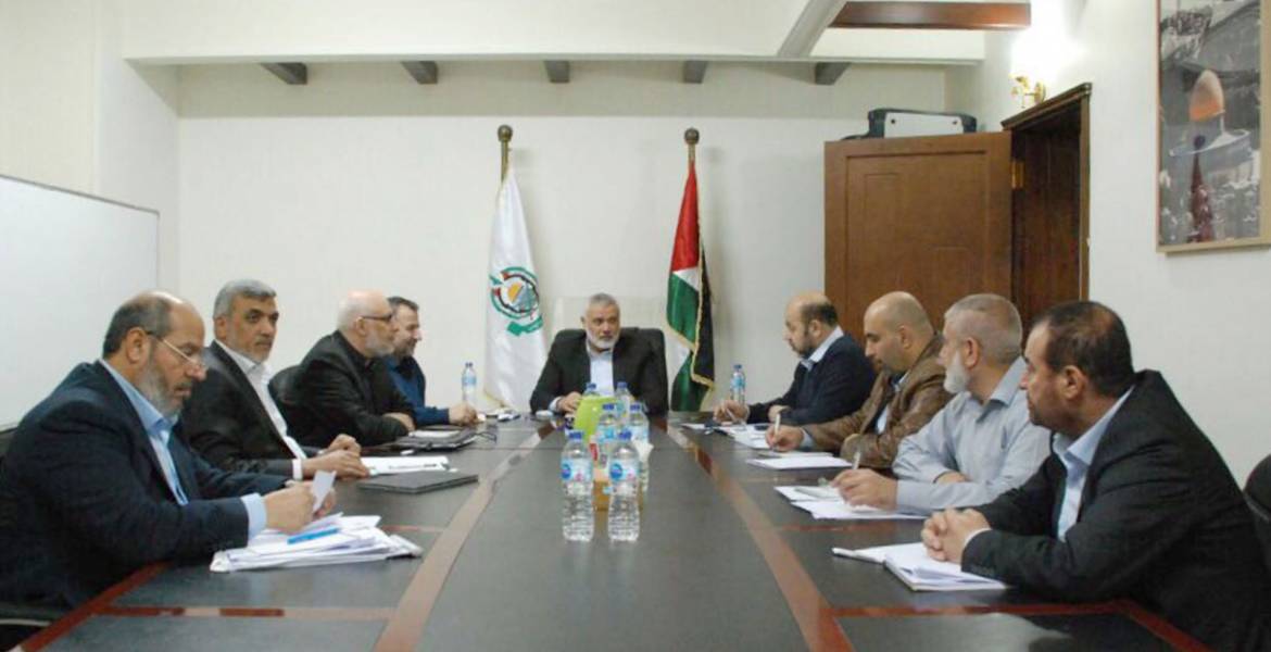 قيادة حماس تحذر من المخاطر المترتبة على جريمة الضم
