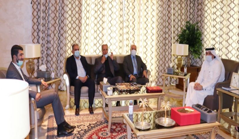 ممثل حماس في لبنان يبحث مع السفير القطري مخاطر عملية الضم