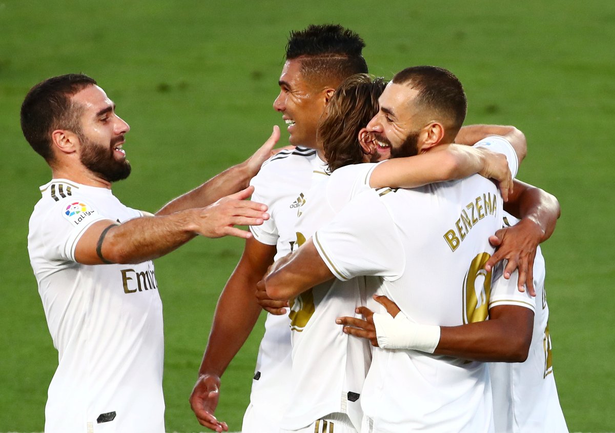ريال مدريد يتوّج بلقب الدوري الإسباني للمرة 34 في تاريخه