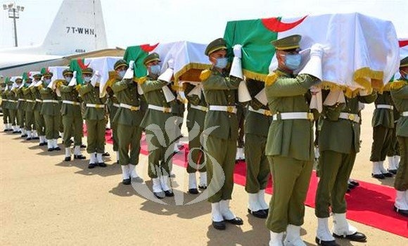 الجزائر تقيم جنازة رسمية لرفات قادة المقاومة ضد الاستعمار الفرنسي